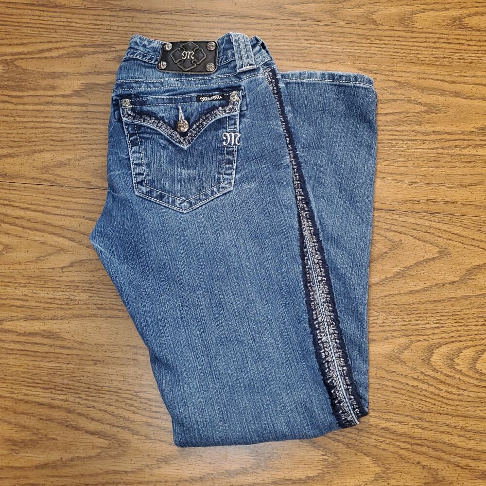 Miss Me Js56605 Women’s 31 x 31 Blue Denim Low Rise Ankle Skinny Jeans